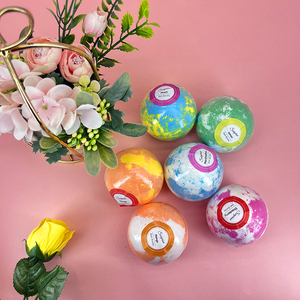 Peignoir 9 pièces personnalisé pour enfants, bombe <span class=keywords><strong>de</strong></span> bain naturelle, organique Vegan, paquet <span class=keywords><strong>de</strong></span> 6, balles <span class=keywords><strong>de</strong></span> bain, Surprise, avec jouets à l'intérieur - Product Image 5