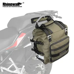 Rhinowalk मोटरसाइकिल 20L पक्ष बैग पानी प्रतिरोधी मोटरबाइक डला सामान के लिए मोटरसाइकिल टेल सीट काठी बैग
