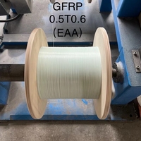 Fibra de vidrio FRP reforzada para cable óptico