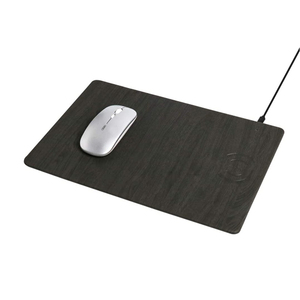 Alfombrilla de Ratón Inalámbrica Universal de Cuero PU de Alta Calidad, Novedad <span class=keywords><strong>2021</strong></span>, con Logotipo OEM para Promociones Empresariales y Bodas - Product Image 4