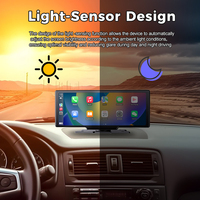 10,26 "Carplay Pantalla Android 64GB Bt Radios Touch Dash Cámara Video Dvd Player