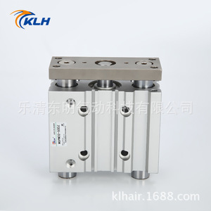 กระบอกสูบแบบแท่งนำทางบาง รุ่น Klh Mgpm ซีรีส์ Mgpm20 10 15 20 25 30 40 50 60 75 ตัวกระบอกทำจากอะลูมิเนียม ใช้ลม - Product Image 3
