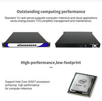 Mini PC Servidor Router de 1U y 19 Pulgadas para Montaje en Rack, Chipset C236, Core I5, Firewall Pfsense, 1Gbps de Rendimiento, 8000000
