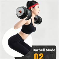 Haltères pour hommes, équipement de fitness à domicile, poids réglables, barres, kettlebells, ensembles d'équipement d'entraînement de force, vente en gros