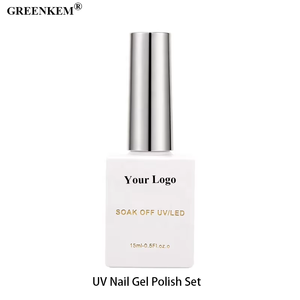 24 colores Macaron Gel Nail Art Set TPO HEMA Free Solid Baby Blue Candy Tones Polish para salón UV Nail Gel Polish Set - Product Image 6