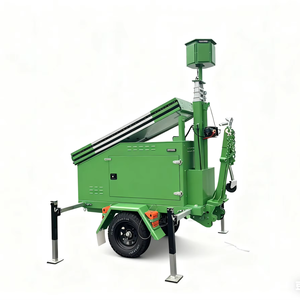 ระบบกล้องติดตั้งบนรถพ่วงพลังงานแสงอาทิตย์ SDE580-C พร้อมเสาไฮดรอลิกสูง 7 เมตร แบตเตอรี่ 6x200AH กันน้ำระดับ IP65 สำหรับการตรวจสอบแสงสว่าง - Product Image 4