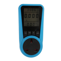 Meilleur prix mini prise de courant 220v 1 phase 3p ac watt électrique compteur de puissance digta compteur d'énergie intelligent br uk us au fr eu