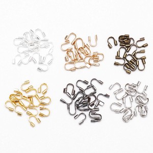 หัวเข็มขัดรูปตัวยูชุบทองแดงสำหรับทำสร้อยคอ DIY อุปกรณ์เสริมขายส่ง - Product Image 1