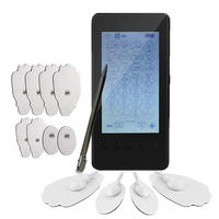 Appareil de massage rechargeable pour le cou, les épaules et la taille, machine TENS/EMS à double canal, contrôle de la durée, intensité réglable, toucher réel
