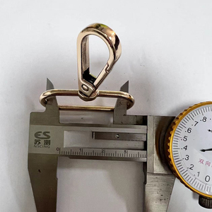 38mm fibbia cane in lega di zinco borsa gancio moschettone <span class=keywords><strong>Hardware</strong></span> per borsa zaino accessori - Product Image 6