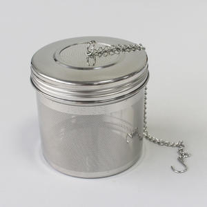 Colador de Té de Acero Inoxidable 304 con Tapa Roscada Delgada Actualizada, Infusor de Té Reutilizable de Malla Extra Fina para Preparar Té Suelto - Product Image 2