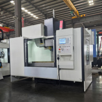 Centro de Mecanizado Vertical CNC VMC1160 en Oferta, Acepta OEM, Fresadora CNC de 3/4 Ejes para Procesamiento Industrial de Metales