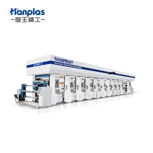 Machine d'impression HTRP-C de rotogravure de Hanplas pour l'aluminium de papier de film plastique et tout autre matériel de bobine