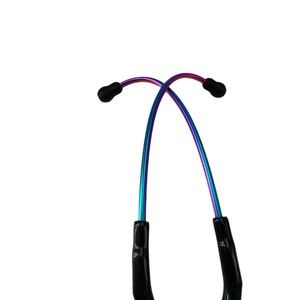 Estetoscopio de doble cara de acero inoxidable de color para uso por adultos y niños. - Product Image 2