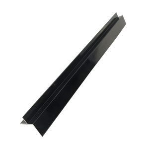 Profilo in alluminio shadow gap con finitura verniciata a polvere nera - Product Image 1