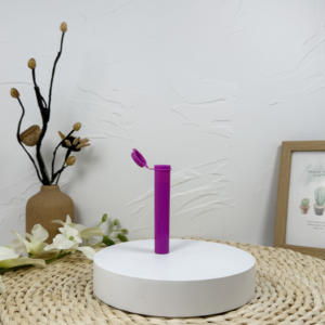 Emballage de tube en plastique de couleur personnalisée de 116mm avec couvercle anti-enfant Tube Pop Top - Product Image 6