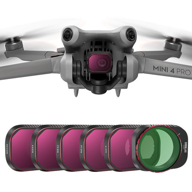 STARTRC Neutral Density Graduated CPL ND8 ND16 ND32 ND64 ND256  Camera Lens ND Filters Set for DJI Mini 4 Pro Drone Accessories