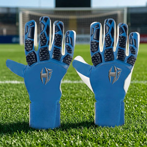Gants de gardien de but de football à forte adhérence avec protection des doigts et latex antidérapant - Product Image 2