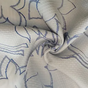 Kualitas tinggi 300gsm 100% Polyester kain rajut Quilting kain untuk kasur tempat tidur
