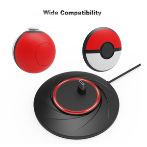แท่นชาร์จแบบพกพาสำหรับ Nintendo Switch Pockmon <span class=keywords><strong>Pokeball</strong></span> Go <span class=keywords><strong>Plus</strong></span> + แท่นชาร์จ - Product Image 4