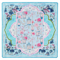 Alas Mahjong Lipat Mewah 31.5x31.5 inci, Tebal 3mm, Alas Cetak Berwarna, Alas Karet, Anti Air, Anti Selip, dan Senyap