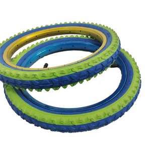Pneus colorés de <span class=keywords><strong>16</strong></span> <span class=keywords><strong>pouces</strong></span> pour <span class=keywords><strong>vélo</strong></span> d'enfants, 16x2.125, 16x2.125, vente en gros, livraison gratuite - Product Image 2