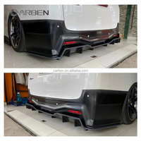 Pour Toyota ALPHARD Vellfire mise à niveau Kit de carrosserie de pare-chocs arrière de style KuhL becquet de lèvre arrière en Fiber de carbone