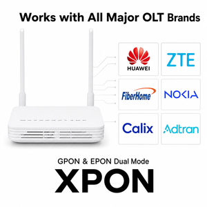 โมเด็มออปติคอลความถี่เดียวมือสอง พร้อมพอร์ต 1ge+3fe+Tel+USB XPON 2.4G HS8545M5 WiFi ONU Router FTTR/FTTX - Product Image 5
