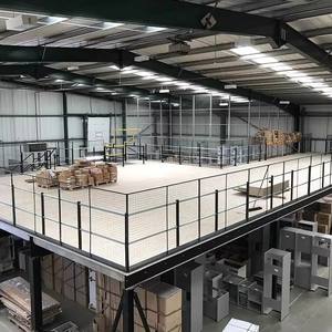 Structure métallique préfabriquée construisant un atelier d'entrepôt d'usines de <span class=keywords><strong>grande</strong></span> portée Structure métallique ondulée galvanisée - Product Image 4