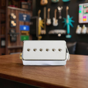 2025 nouveau couvercle chromé Alnico 5 aimant LP micro guitare avec vis de montage et pièces et accessoires d'instruments à cordes à ressort - Product Image 5