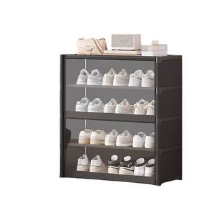 जूते कैबिनेट, घर के दरवाजे पर जूता रैक, सरल भंडारण, कलाकृतियों, बड़ी क्षमता - Product Image 6