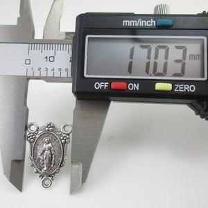 Virgin Mary Miraculous เหรียญลูกประคำเครื่องประดับทางศาสนาคริสเตียนส่วนใหญ่ทำจากโลหะผสม - Product Image 5