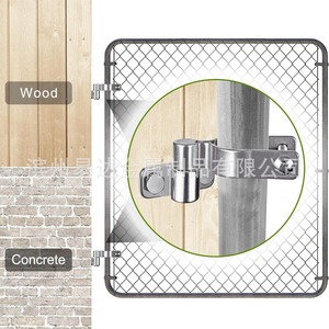 Charnière de porte horizontale murale en acier inoxydable 304, robuste, pour portail, clôture, usage agricole - Product Image 3