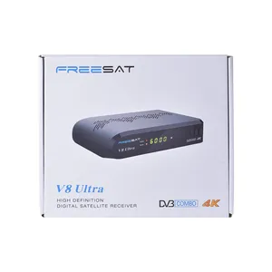 กล่องรับสัญญาณดาวเ<span class=keywords><strong>ท</strong></span>ียม 4K Ultra HD Freesat V8 Ultra รองรับ DVB-S2X/T2/ISDBT/ATSC พร้อม WiFi ในตัว รองรับ YouTube PowerVu BISS Auto Roll - Product Image 5