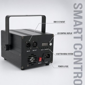1W 2W 3W RGB动画激光舞台灯 DMX512 APP全彩3B级 <span class=keywords><strong>DJ</strong></span>派对婚礼俱乐部迪斯科灯光 - Product Image 4