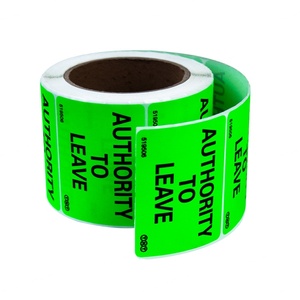 Etiquetas de Advertencia Fluorescentes Personalizadas en Rollo de Papel para Embalaje OEM - Product Image 3