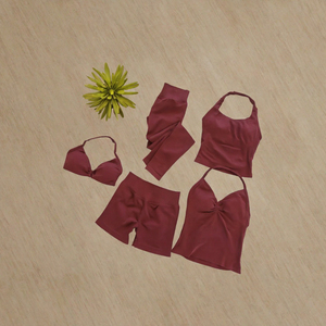 Veste de sport pour femme, dos élégant, sans couture, résistante à l'eau, taille haute, couleur unie, pour gym et yoga, avec short de sport intégré, 1 pièce - Product Image 2