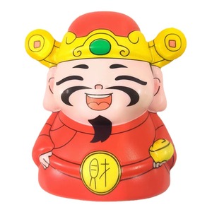 Figura de Espuma de Poliuretano del Dios de la Fortuna, Juguete Moldeable, Decoración de Año Nuevo Chino, Regalo Antiestrés - Product Image 5