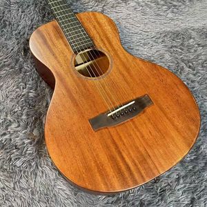 Guitare Folk Exquise 00015sm Street Master Edition <span class=keywords><strong>Parlor</strong></span> 38 pouces, Corps et Table en Acajou Massif, Ensemble Complet - Product Image 2