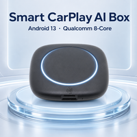 Android 13 8 Core Smart Carplay Ai Box Kompatibel untuk Sistem Tesla AMD 2022 Wireless Carplay Box Mendukung youtube netflix