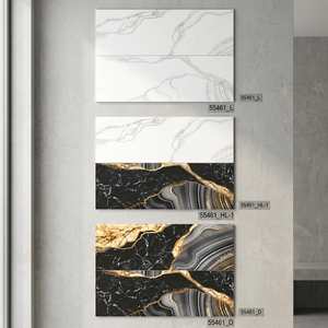Azulejos de Pared de Cerámica Negros Premium de 12x18 Pulgadas (30x45cm), Acabado Brillante, Estilo Japonés, Impermeables, para Interiores, Sala de Estar, Baño, Pasillo - Product Image 1