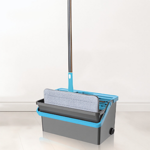 Serpillère plate en microfibre, outils <span class=keywords><strong>de</strong></span> nettoyage ménager, ensemble serpillère et seau, équipements <span class=keywords><strong>de</strong></span> nettoyage pour l'entretien <span class=keywords><strong>de</strong></span> la maison - Product Image 3