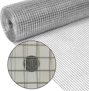 Treillis métallique noir de haute qualité Treillis métallique soudé de 1 pouce <span class=keywords><strong>pour</strong></span> poulaillers et cabanes à lapin Treillis soudé Hebei - Product Image 1