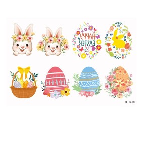 <b>Easter</b> Egg <b>Stickers</b> Digital Printing Plastic Decorations For <b>Easter</b> Party Kids Gifts Classic Style - Product Image 4