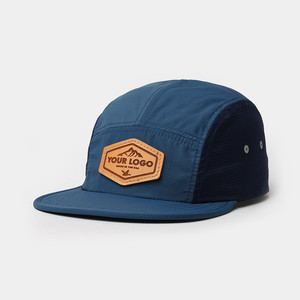 Custom Embroidery Leather <b>Patch</b> Fitted Baseball Caps Camo Trucker Hat Richardson 115 6 Panel Richardson 112 Trucker Hat - Product Image 3
