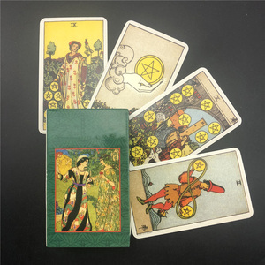 Benutzer definierte <span class=keywords><strong>Tarot</strong></span> karten Russische Espanol-Sprache Drucken von englischen <span class=keywords><strong>Tarot</strong></span> karten mit Reiseführer - Product Image 2