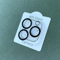 Protecteur d'écran d'objectif de caméra 3D pour iphone 12 13 14 15 pro max verre protecteur d'écran d'objectif de caméra en verre trempé