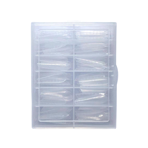 120 pièces de capsules d'extension rapide à presser pour la construction de gel, extension d'ongles à couverture complète pour manucure en salon - Product Image 6