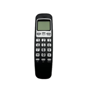 Mini téléphone <span class=keywords><strong>fixe</strong></span> mural filaire avec affichage LCD et identification de l'appelant pour la maison et le bureau - Product Image 4