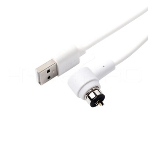 HytePro High Quality Fast Charge 2 Pogo Pins <strong>Magnetic</strong> <strong>Charging</strong> <strong>Cable</strong> for Smart Watch - Product Image 4